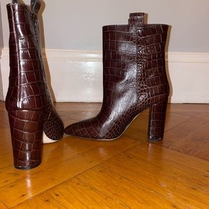 Paris Texas Brown Ankle Boots